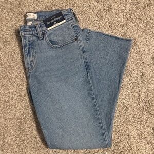 Abercrombie & Fitch 90s Straight Mid Rise